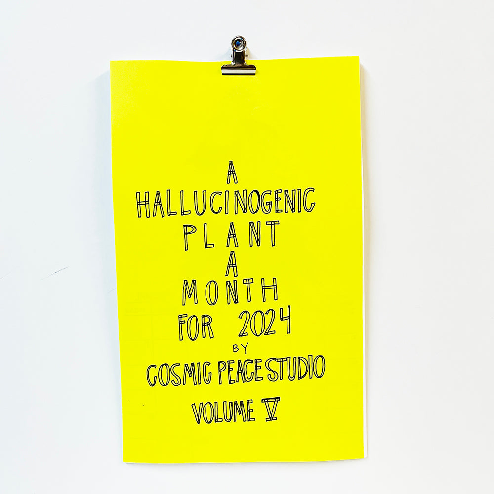 A HALLUCINOGENIC PLANT A MONTH FOR 2024 - VOLUME V