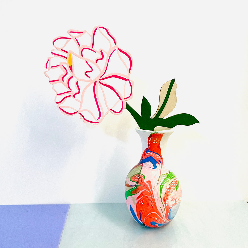 FOREVER FLOWER - PEONY - WHITE
