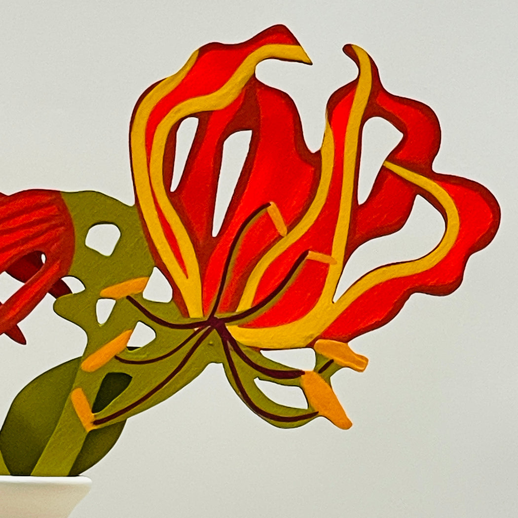 FOREVER FLOWER - GLORIOSA LILY