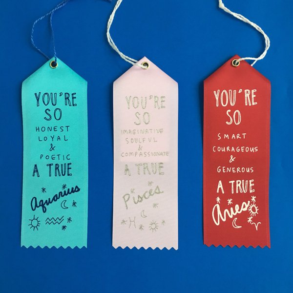ZODIAC RIBBONS