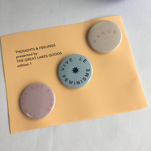 THOUGHTS & FEELINGS PIN SET