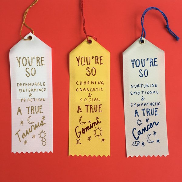 ZODIAC RIBBONS