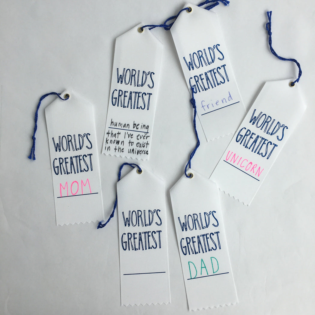WORLD'S GREATEST RIBBON