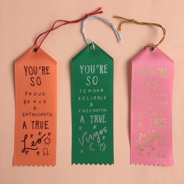 ZODIAC RIBBONS