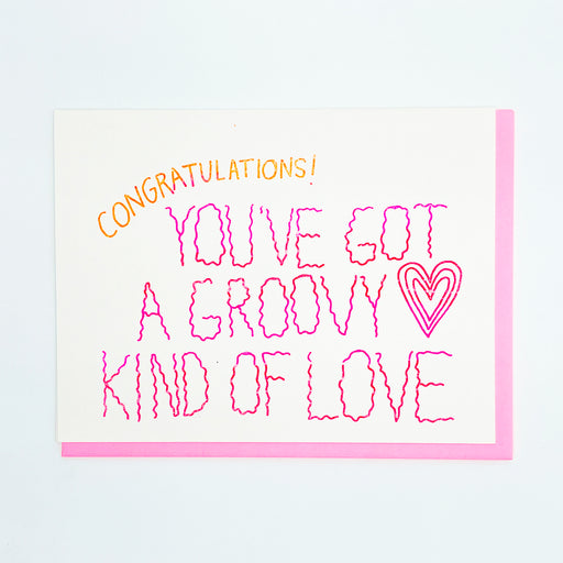 GROOVY KIND OF LOVE CARD