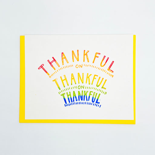 THANKFUL ON THANKFUL CARD