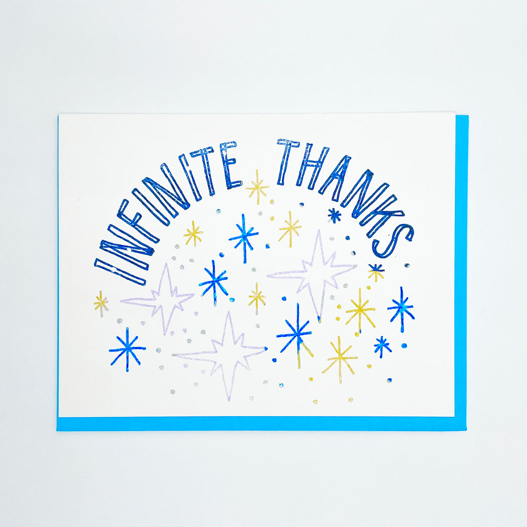 INFINITE THANKS CARD