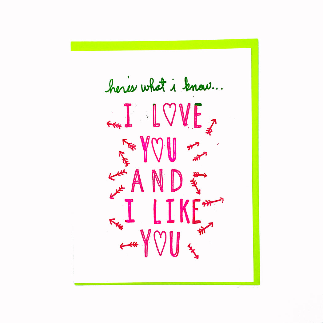 LOVE & LIKE YOU