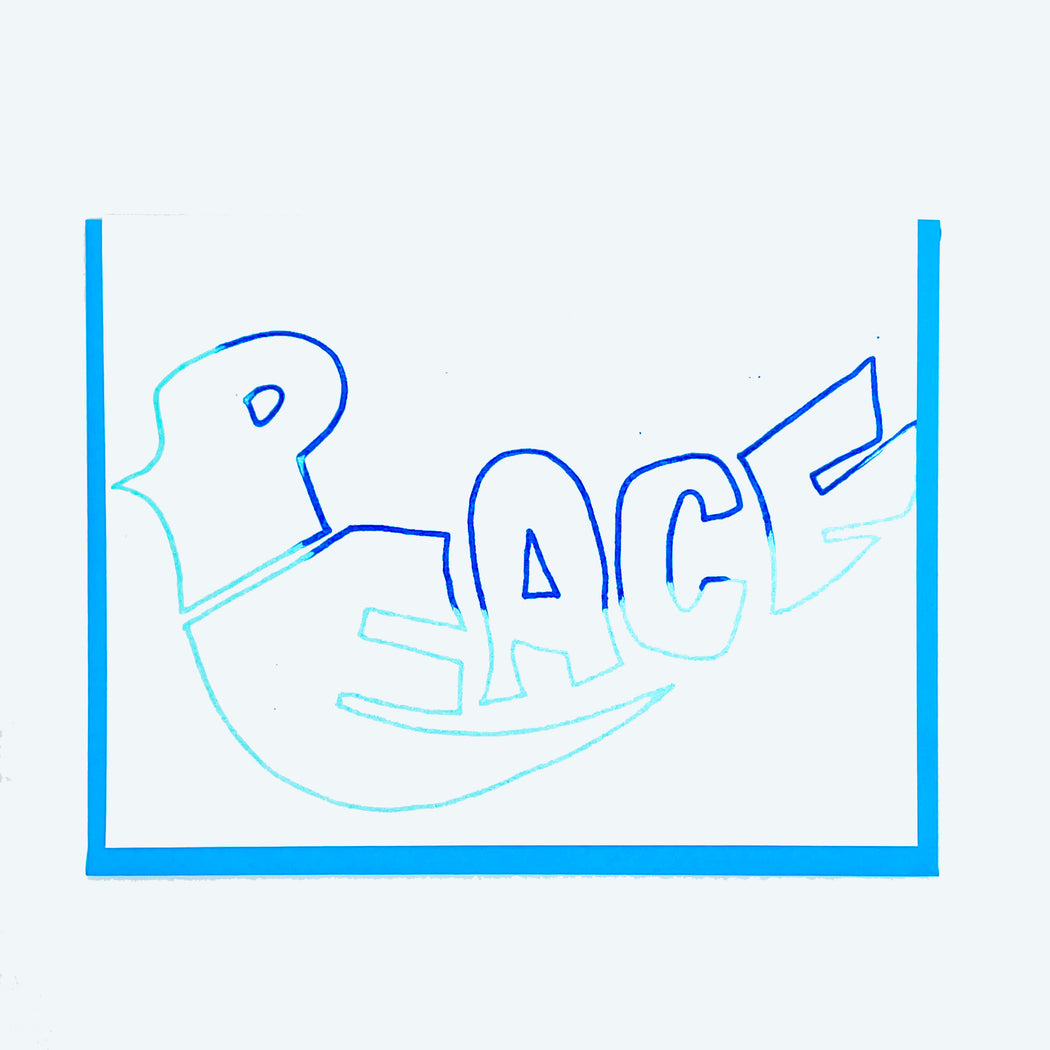 PEACE BIRD CARD