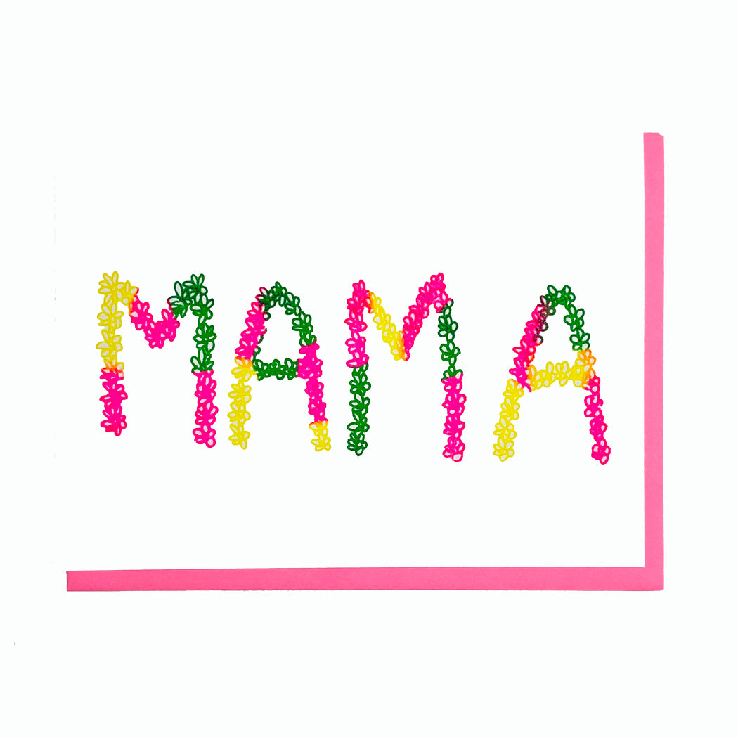 MAMA FLOWERS CARD