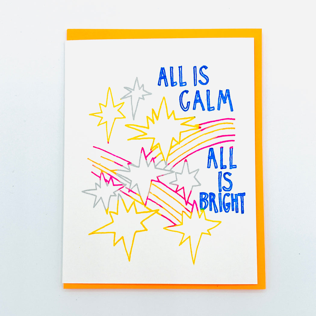 ALL IS CALM ALL IS BRIGHT