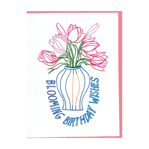 BLOOMING BIRTHDAY WISHES CARD