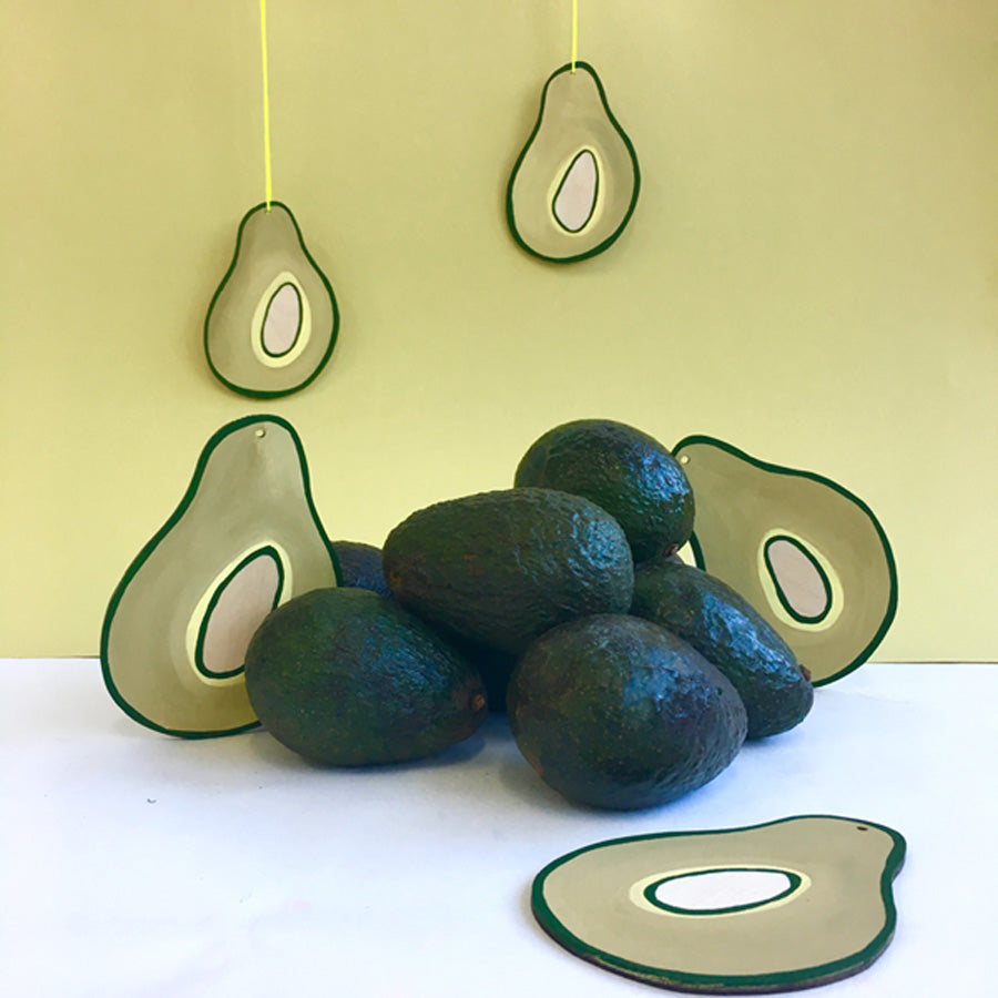 FRUIT WALL CHARM - AVOCADO