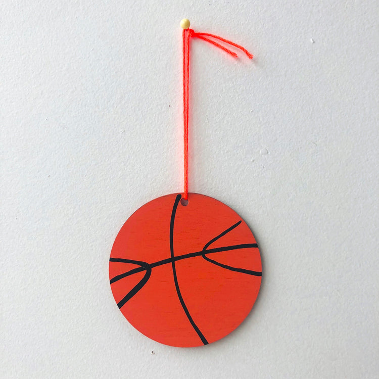 BASKETBALL ORNAMENT MINI CHARM