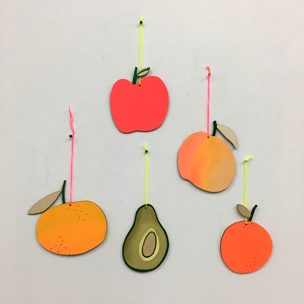 FRUIT WALL CHARM - AVOCADO