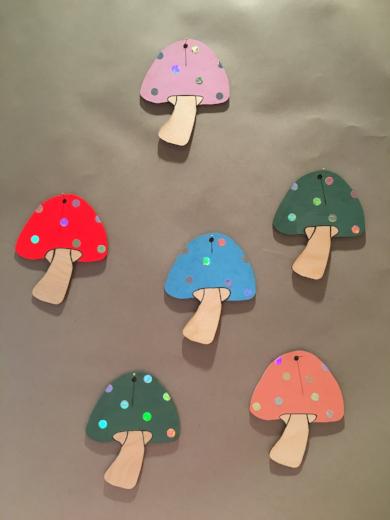 MUSHROOM WALL CHARM
