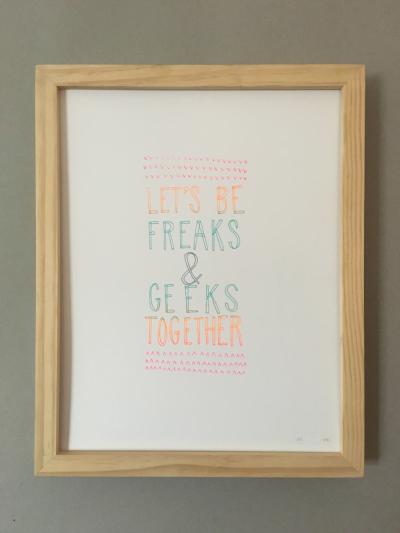 PRINT - FREAKS AND GEEKS