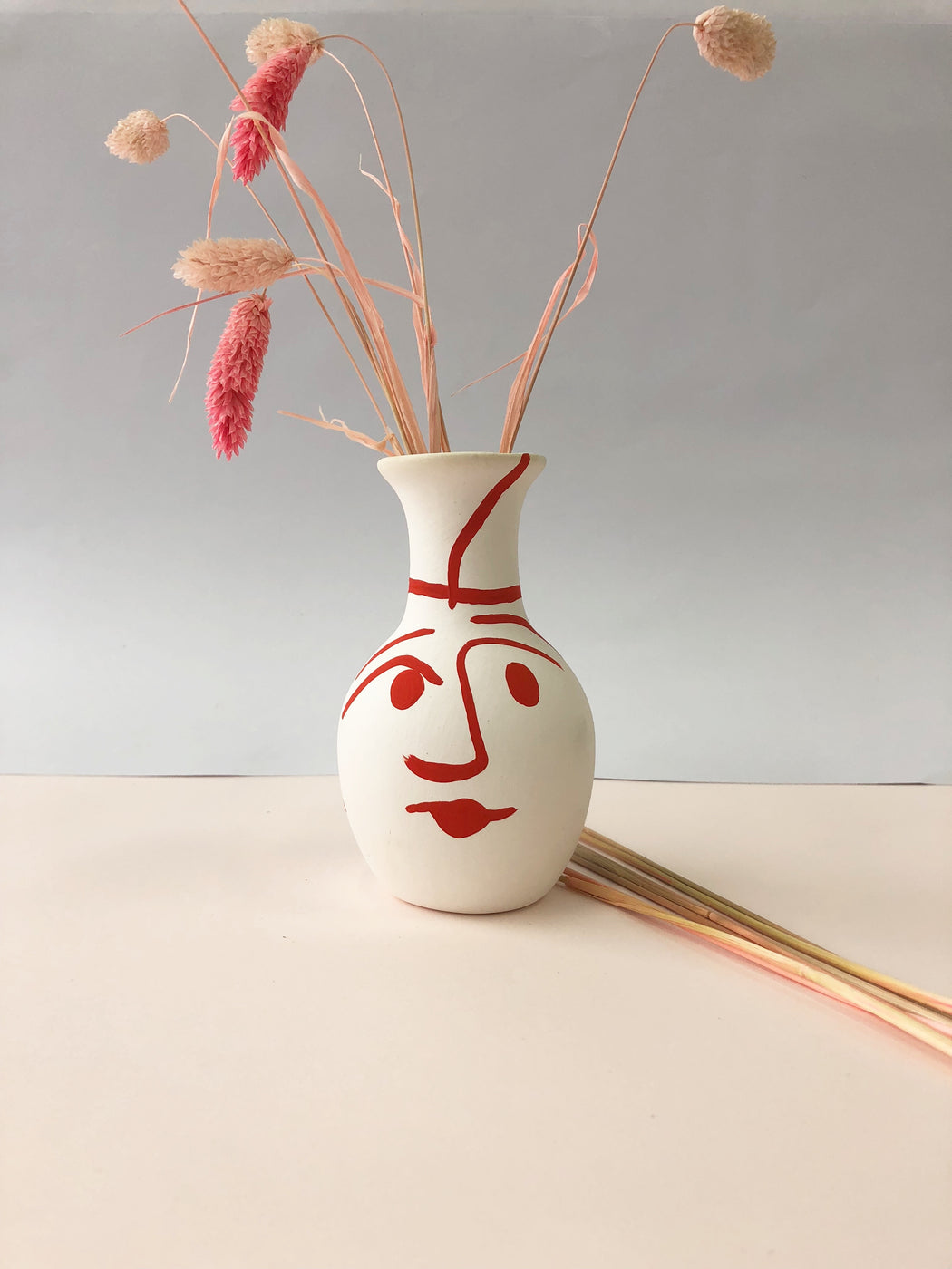 VASE - FACE ORANGE