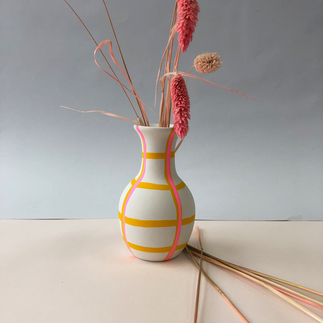 VASE - PLAID