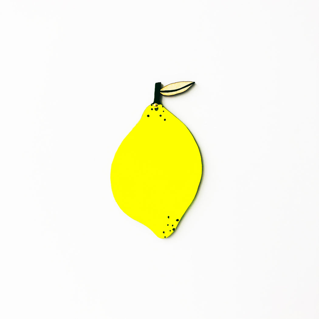 FRUIT WALL CHARM - LEMON
