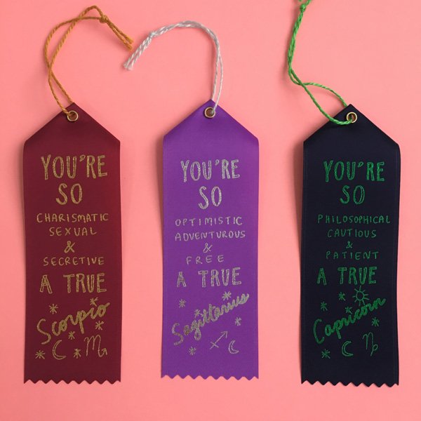 ZODIAC RIBBONS
