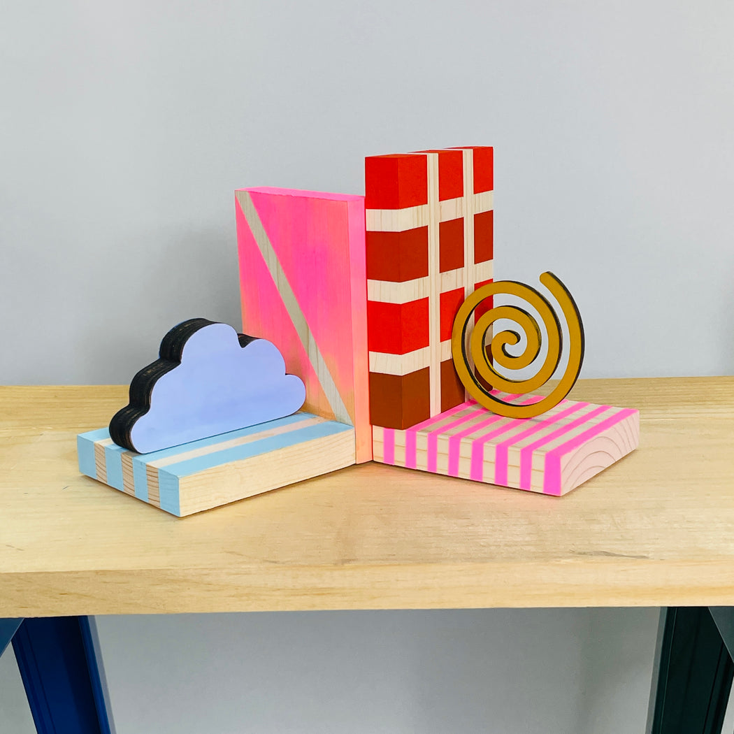 BOOKENDS - SURREAL PAIR