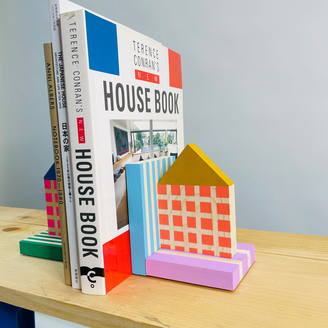 BOOKENDS - HOUSE PAIR