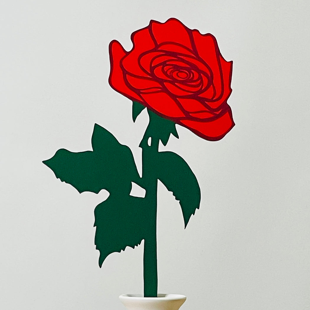 FOREVER FLOWER - LONG STEM ROSE RED