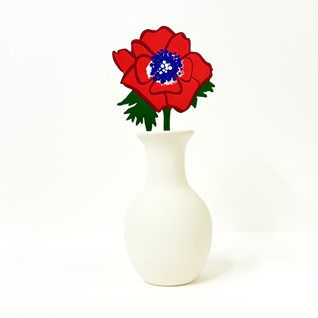 FOREVER FLOWER - ANEMONE - RED