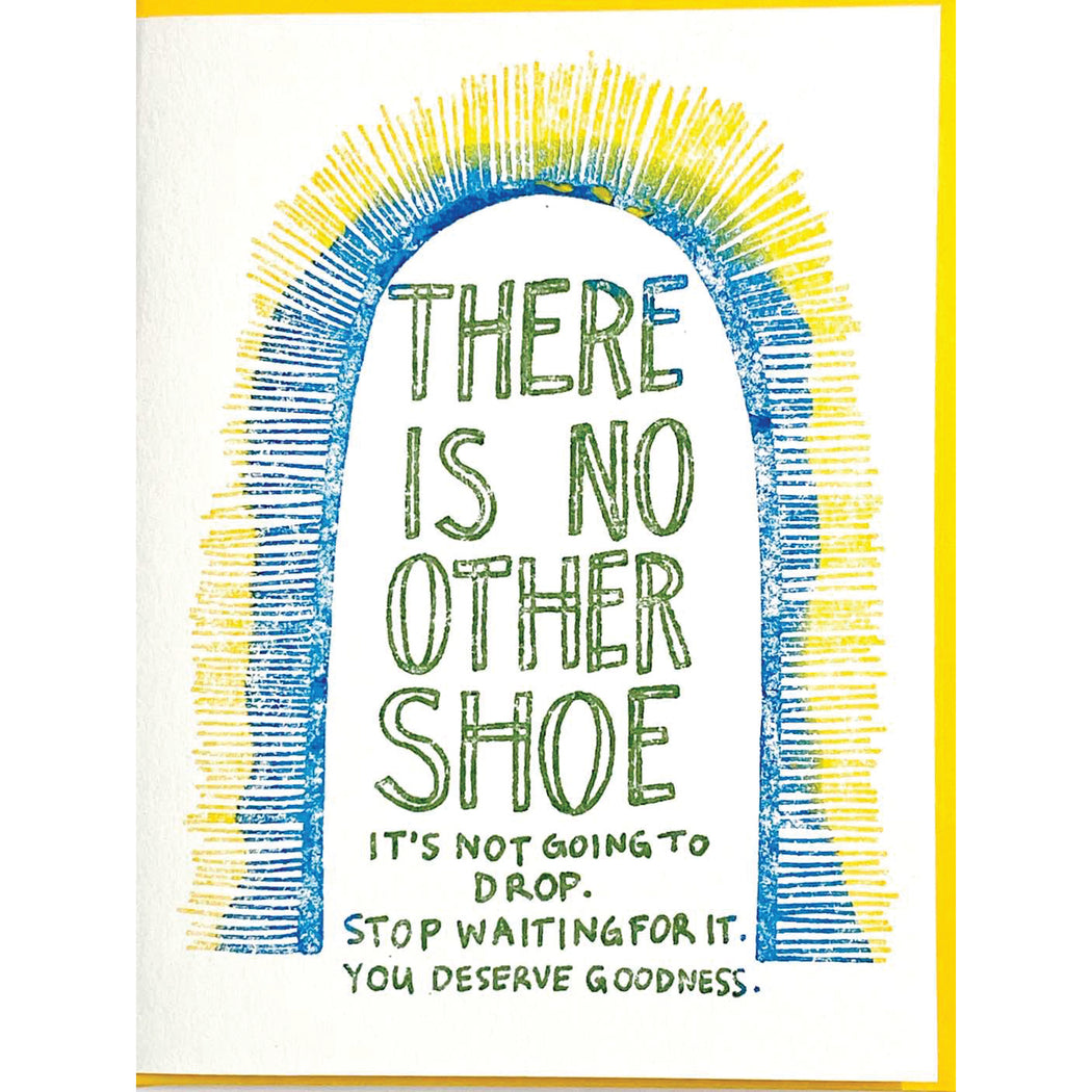 THERE IS NO OTHER SHOE CARD