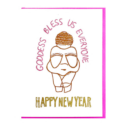 GODDESS NEW YEAR CARD