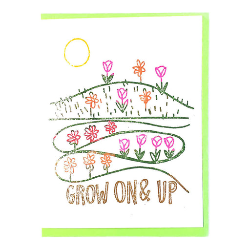 GROW ON & UP CARD