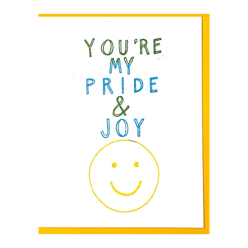 YOU'RE MY PRIDE & JOY CARD