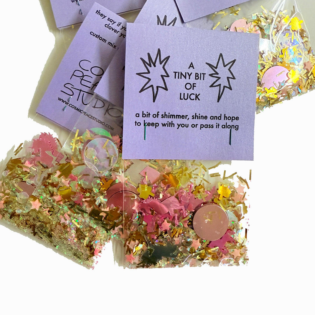A TINY BIT OF LUCK CONFETTI PACK