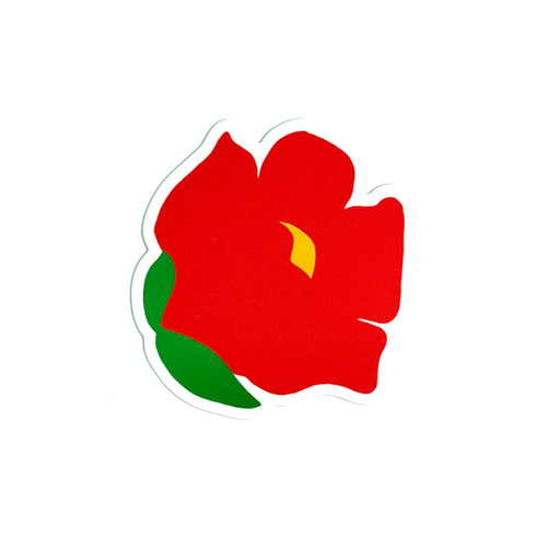STICKER - RED POPPY