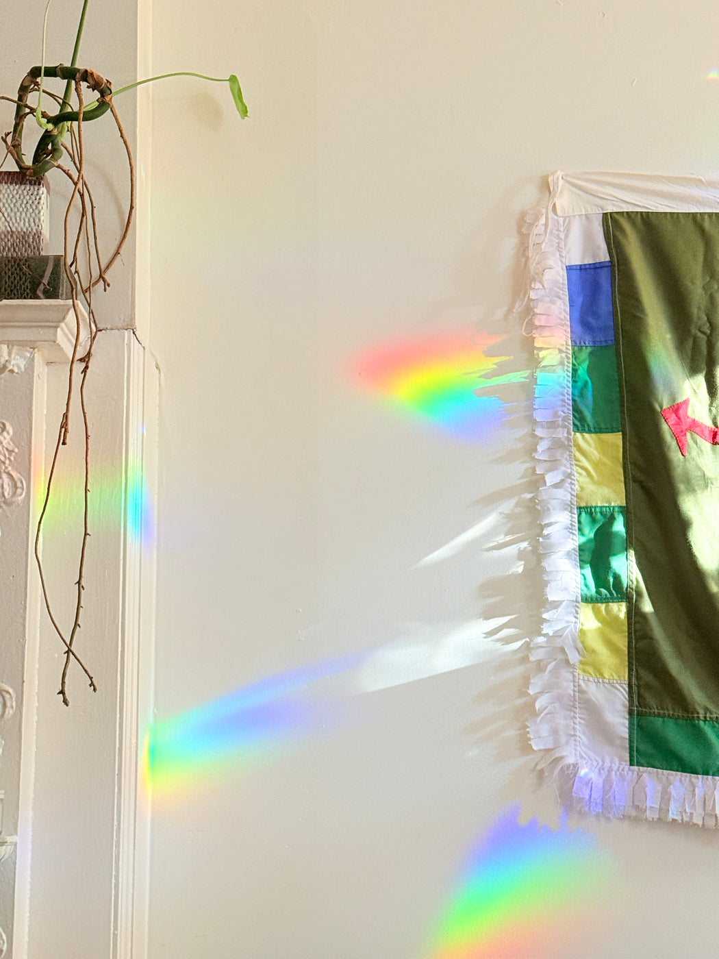 CALDER SPIRAL PRISM WINDOW STICKER