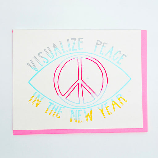 VISUALIZE PEACE IN THE NEW YEAR