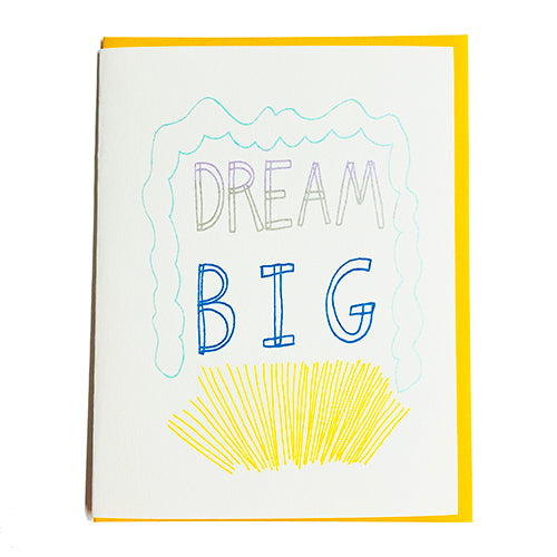 DREAM BIG CARD