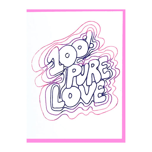 100% PURE LOVE CARD